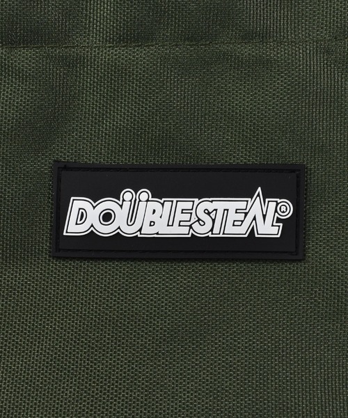 DOUBLE STEAL（ダブルスティール）の「ラバータグ巾着ミニバッグ（ボディバッグ/ウエストポーチ・メンズ・ブラック/ベージュ/オリーブ・FREE）」の10枚目の写真