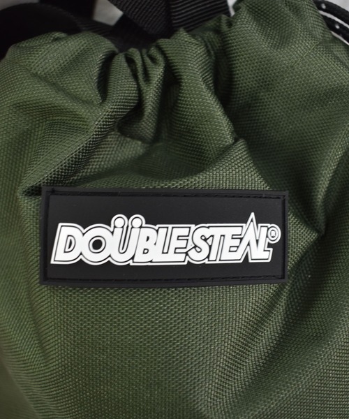DOUBLE STEAL（ダブルスティール）の「ラバータグ巾着ミニバッグ（ボディバッグ/ウエストポーチ・メンズ・ブラック/ベージュ/オリーブ・FREE）」の16枚目の写真