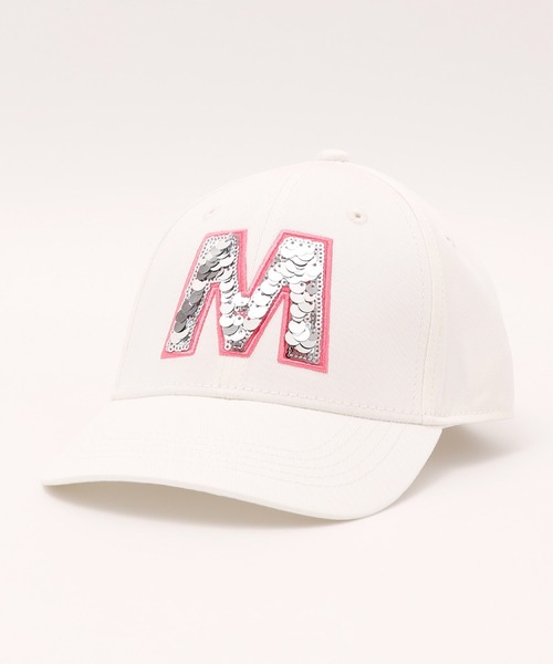 MARNI（マルニ）の「MARNI（マルニ）Kids & Junior ワンポイントキャップ（キャップ・キッズ・オフホワイト/ピンク系その他/ブラック・Ⅲ/Ⅱ/Ⅰ）」の2枚目の写真