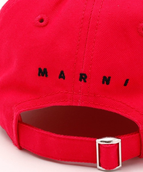 MARNI（マルニ）の「MARNI（マルニ）Kids & Junior ワンポイントキャップ（キャップ・キッズ・オフホワイト/ピンク系その他/ブラック・Ⅲ/Ⅱ/Ⅰ）」の21枚目の写真