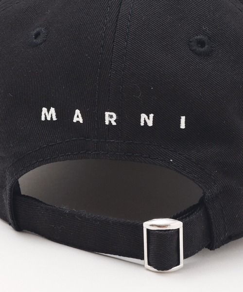 MARNI（マルニ）の「MARNI（マルニ）Kids & Junior ワンポイントキャップ（キャップ・キッズ・オフホワイト/ピンク系その他/ブラック・Ⅲ/Ⅱ/Ⅰ）」の16枚目の写真