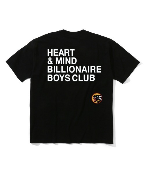 BILLIONAIRE BOYS CLUB(ビリオネア・ボーイズ・クラブ)の「COTTON T-SHIRT HEART & MIND(Tシャツ/カットソー・メンズ・ネイビー/ピンク/ホワイト/ブラック・LARGE/X-LARGE/MEDIUM/SMALL)」の6枚目の写真
