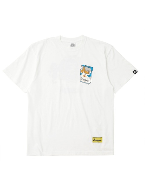EXAMPLE(エグザンプル)の「EXAMPLE CIGARETTES S/S TEE(Tシャツ/カットソー・メンズ・ホワイト/ブラック・XXL/XL/M/L)」の12枚目の写真