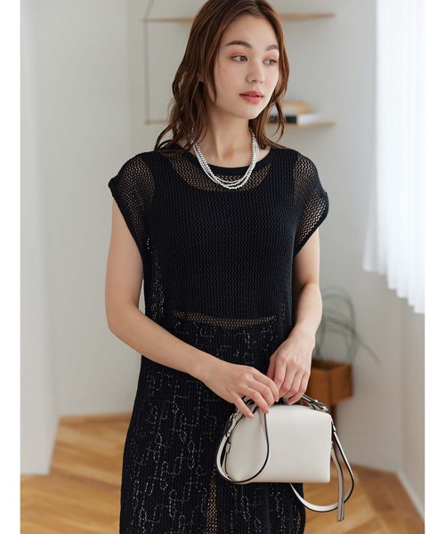 Edit Sheen(エディットシーン)の「ロングストラップポーチショルダー(ショルダーバッグ・レディース・ピンク/ホワイト/ブラック・FREE)」の18枚目の写真