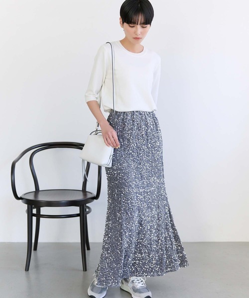 Edit Sheen(エディットシーン)の「ロングストラップポーチショルダー(ショルダーバッグ・レディース・ピンク/ホワイト/ブラック・FREE)」の6枚目の写真