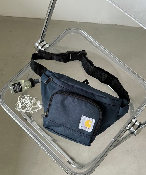 Carhartt（カーハート）の「Carhartt(カーハート)/クラシック ウエストバッグ ボディバッグ メッセンジャーバッグ Classic Waist Pack（ボディバッグ/ウエストポーチ・メンズ・ブラウン/グレー/ネイビー/ブラック・FREE）」の4枚目の写真