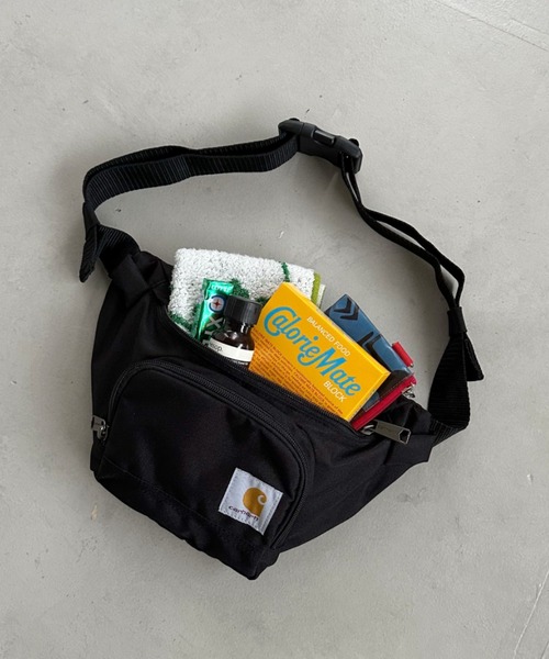 Carhartt（カーハート）の「Carhartt(カーハート)/クラシック ウエストバッグ ボディバッグ メッセンジャーバッグ Classic Waist Pack（ボディバッグ/ウエストポーチ・メンズ・ブラウン/グレー/ネイビー/ブラック・FREE）」の7枚目の写真