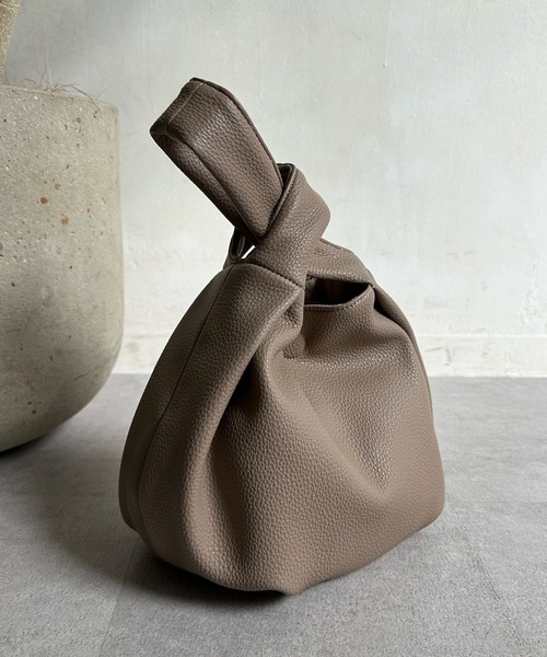 DouDou（ドゥドゥ）の「ラウンド型ワンハンドルバッグ（ハンドバッグ・レディース・グリーン系その他/ベージュ/ブラック/シルバー・FREE）」の9枚目の写真