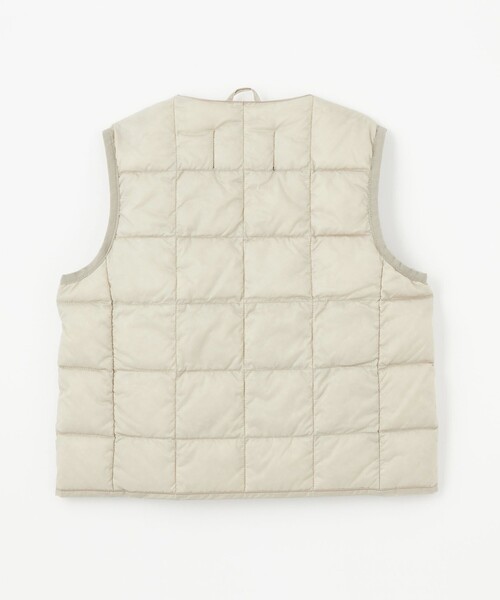 TAION（タイオン）の「＜TAION＞Vネック ボタン ベスト 110cm-140cm（ダウンベスト・キッズ・イエロー/ブラック/ダークグレー/ライトグレー・120cm/110cm/140cm/130cm）」の14枚目の写真