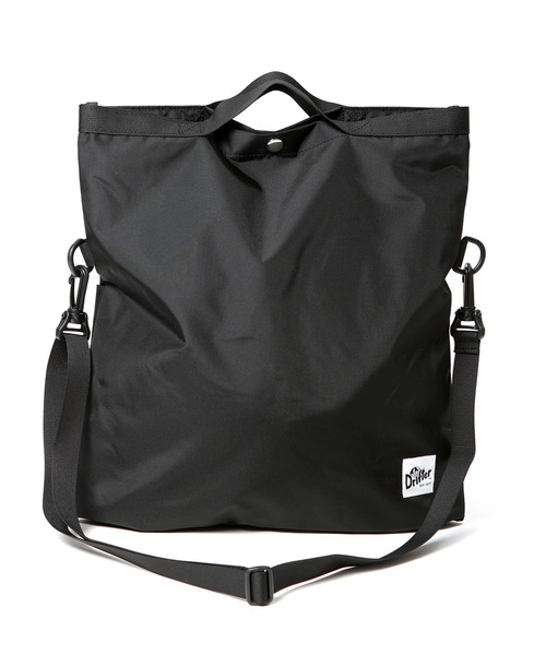 Drifter（ドリフター）の「FOLD SHOULDER TOTE／フォールドショルダートート（ショルダーバッグ・レディース・ホワイト系その他/レオパード/ダークグリーン/ブラック/ブルー・FREE）」の2枚目の写真