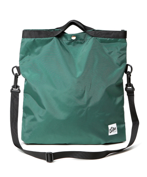 Drifter（ドリフター）の「FOLD SHOULDER TOTE／フォールドショルダートート（ショルダーバッグ・レディース・ホワイト系その他/レオパード/ダークグリーン/ブラック/ブルー・FREE）」の12枚目の写真