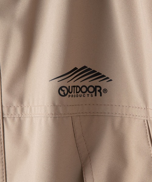 OUTDOOR PRODUCTS（アウトドアプロダクツ）の「【OUTDOOR PRODUCTS/アウトドアプロダクツ】オールウェザーマウンテンパーカー　全天候型マンパー　撥水　防風　ストレッチ　紫外線対策　ワンポイントブランドロゴ（マウンテンパーカー・メンズ・ブラック/ベージュ/カーキ・MEDIUM/LARGE/X-LARGE）」の8枚目の写真