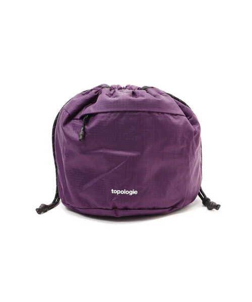 Topologie(トポロジー)の「Topologie/トポロジー Wares Bags Reversible Bucket リバーシブルバケット(ショルダーバッグ・メンズ・ブルー/パープル・F)」の3枚目の写真