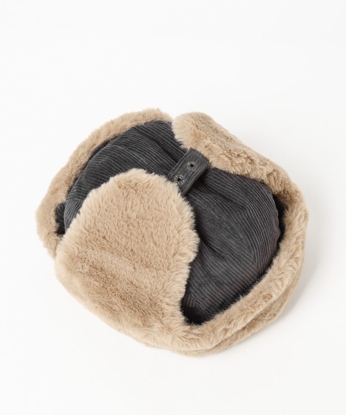 niko and...(ニコアンド)の「オリジナルアソートフライトキャップ(キャップ・レディース・アイボリー/チャコール/ブラウン・FREE)」の11枚目の写真