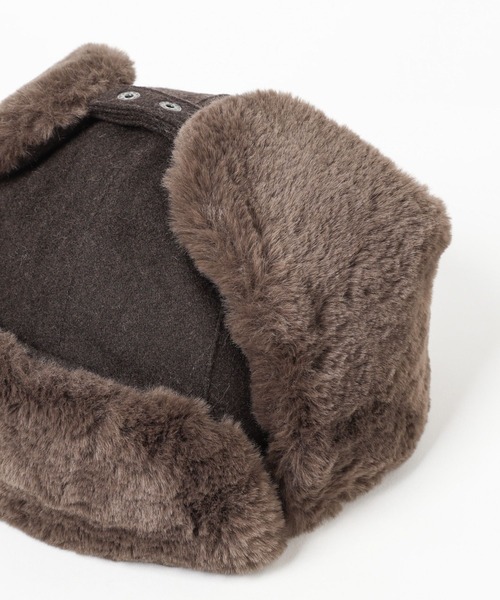 niko and...(ニコアンド)の「オリジナルアソートフライトキャップ(キャップ・レディース・アイボリー/チャコール/ブラウン・FREE)」の14枚目の写真