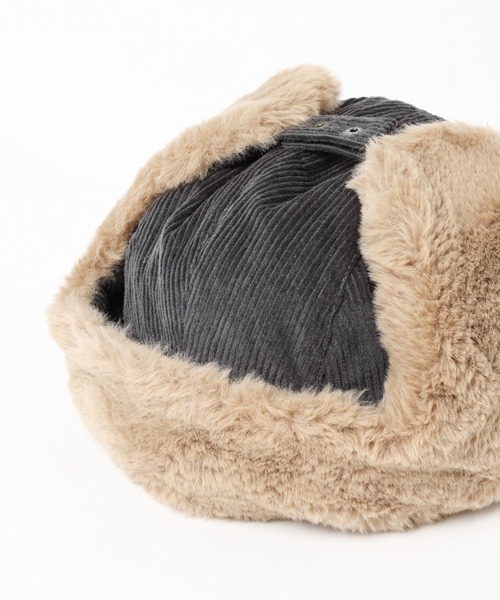 niko and...(ニコアンド)の「オリジナルアソートフライトキャップ(キャップ・レディース・アイボリー/チャコール/ブラウン・FREE)」の17枚目の写真