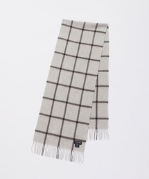 Joshua Ellis | Joshua Ellis PLAID SCARF ジョシュア エリス 35×190 カシミヤ チェック柄 マフラー(マフラー)