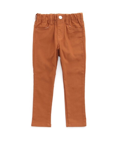 BREEZE（ブリーズ）の「【ユニセックス・裏起毛】あったからくらくスキニー（その他パンツ・キッズ・ブルー/ネイビー/ドット/ベージュ/オレンジ/グレー/パープル/チェック/ブラウン/グリーン/ブラック/カモフラージュ・100/110/120/130/140/90/150）」の4枚目の写真