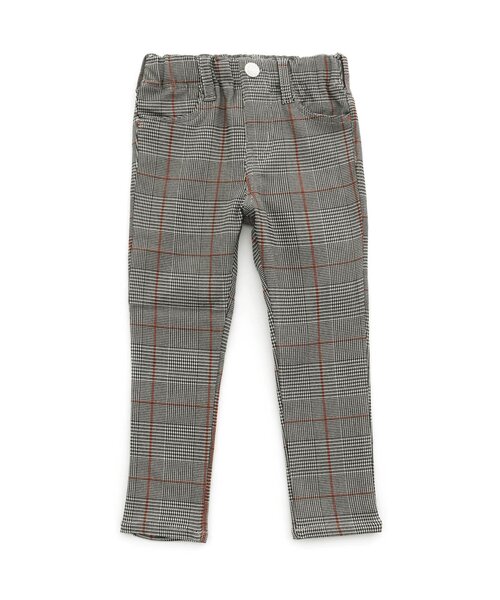 BREEZE（ブリーズ）の「【ユニセックス・裏起毛】あったからくらくスキニー（その他パンツ・キッズ・ブルー/ネイビー/ドット/ベージュ/オレンジ/グレー/パープル/チェック/ブラウン/グリーン/ブラック/カモフラージュ・100/110/120/130/140/90/150）」の3枚目の写真