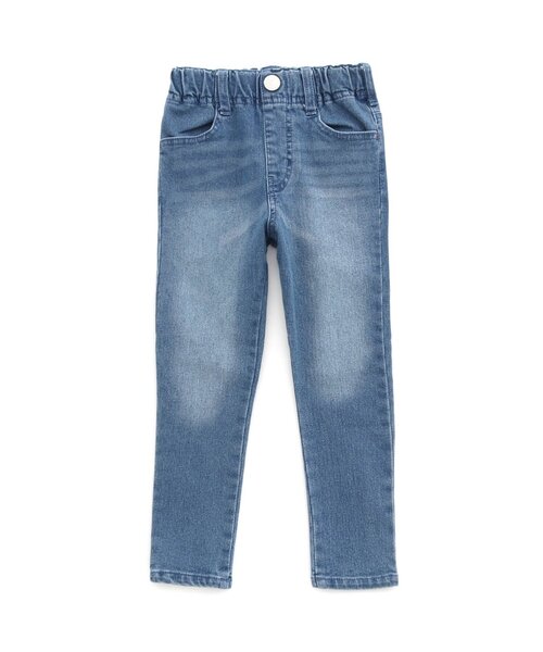 BREEZE（ブリーズ）の「【ユニセックス・裏起毛】あったからくらくスキニー（その他パンツ・キッズ・ブルー/ネイビー/ドット/ベージュ/オレンジ/グレー/パープル/チェック/ブラウン/グリーン/ブラック/カモフラージュ・100/110/120/130/140/90/150）」の7枚目の写真