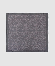 CUBISM  “LOVE & PEACE” SILK SCARF
