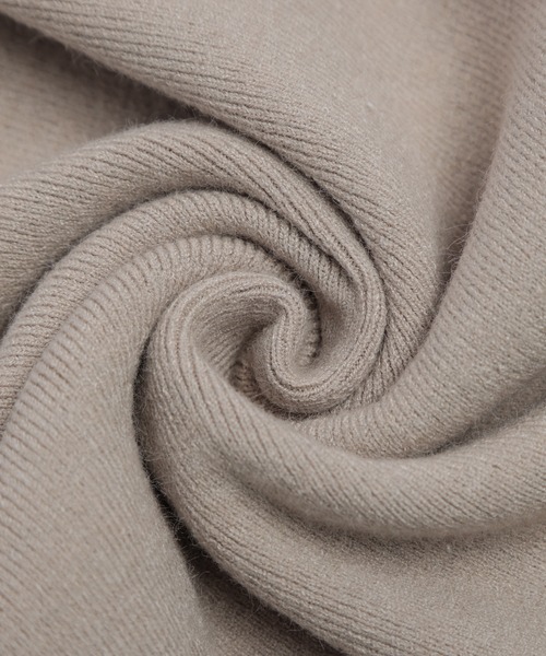 La-gemme（ラジェム）の「メローリブニット（ニット/セーター・レディース・グレー/ベージュ/アイボリー/ブラック・フリー）」の5枚目の写真