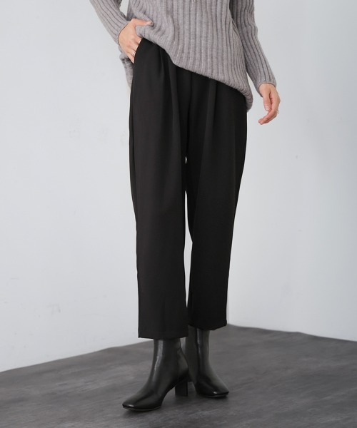 Bou Jeloud（ブージュルード）の「スウェットパンツ（スウェットパンツ・レディース・グレイッシュベージュ/ブラック・FREE）」の2枚目の写真