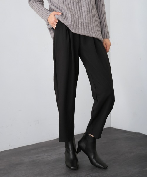 Bou Jeloud（ブージュルード）の「スウェットパンツ（スウェットパンツ・レディース・グレイッシュベージュ/ブラック・FREE）」の3枚目の写真