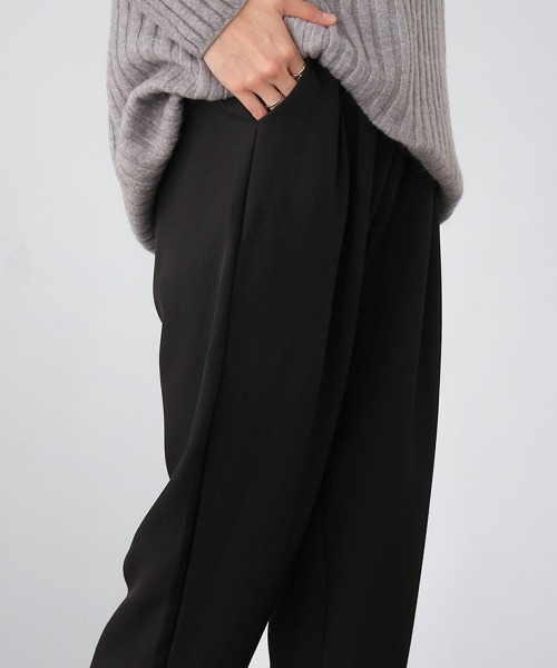 Bou Jeloud（ブージュルード）の「スウェットパンツ（スウェットパンツ・レディース・グレイッシュベージュ/ブラック・FREE）」の5枚目の写真