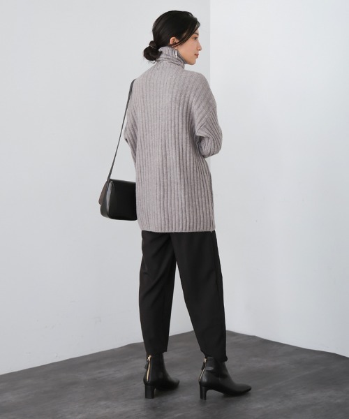 Bou Jeloud（ブージュルード）の「スウェットパンツ（スウェットパンツ・レディース・グレイッシュベージュ/ブラック・FREE）」の7枚目の写真