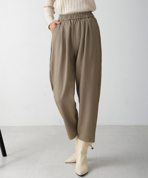 Bou Jeloud（ブージュルード）の「スウェットパンツ（スウェットパンツ・レディース・グレイッシュベージュ/ブラック・FREE）」の10枚目の写真