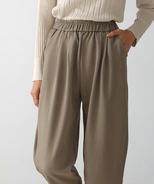 Bou Jeloud（ブージュルード）の「スウェットパンツ（スウェットパンツ・レディース・グレイッシュベージュ/ブラック・FREE）」の12枚目の写真