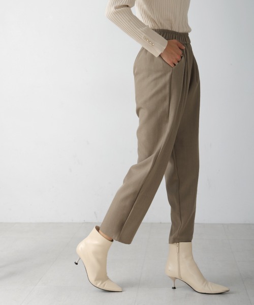 Bou Jeloud（ブージュルード）の「スウェットパンツ（スウェットパンツ・レディース・グレイッシュベージュ/ブラック・FREE）」の15枚目の写真