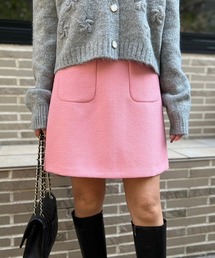 MODE ROBE | ツイードポケットミニスカート(スカート)