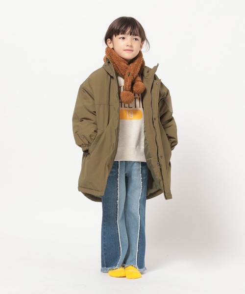 BAYFLOW（ベイフロー）の「ボアマフラー（KIDS）（マフラー・キッズ・ベージュ/ブラウン・FREE）」の11枚目の写真