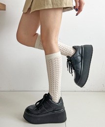 Shoes in Closet | 厚底 プラットフォーム コートタイプ スニーカー 2428(スニーカー)