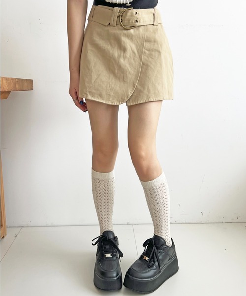 Shoes in Closet(シューズインクローゼット)の「《厚底好き必見》+6.5㎝ 厚底 プラットフォーム プレート付 コートタイプ スニーカー 2428(スニーカー・レディース・ブラック/ホワイト/ブラック×ホワイト/ベージュ/ホワイト×シルバー・LL/L/S/M/XS)」の16枚目の写真