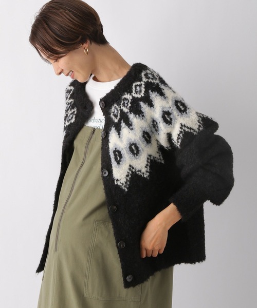 LEPSIM（レプシィム）の「【産前・産後対応】マタニティ／ノルディック2WAYプルオーバー　985978（マタニティウェア/グッズ・レディース・アイボリー/ブルー/ブラック・FREE）」の16枚目の写真