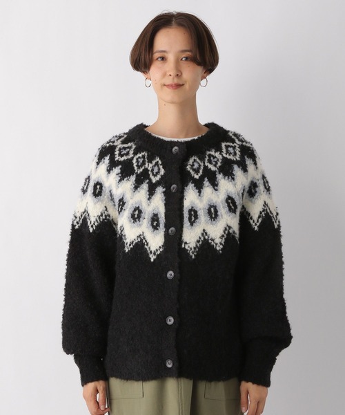 LEPSIM（レプシィム）の「【産前・産後対応】マタニティ／ノルディック2WAYプルオーバー　985978（マタニティウェア/グッズ・レディース・アイボリー/ブルー/ブラック・FREE）」の19枚目の写真