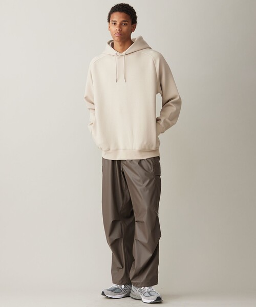 UNFILO(アンフィーロ)の「BEAUTY FORM JERSEY パーカー(Tシャツ/カットソー・メンズ・ネイビー系/ベージュ系/ホワイト系/オールドローズ系/グレー系/ブラック系・X-LARGE/LARGE/MEDIUM/SMALL)」の15枚目の写真