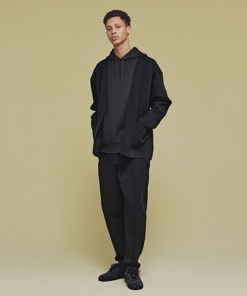 UNFILO(アンフィーロ)の「BEAUTY FORM JERSEY パーカー(Tシャツ/カットソー・メンズ・ネイビー系/ベージュ系/ホワイト系/オールドローズ系/グレー系/ブラック系・X-LARGE/LARGE/MEDIUM/SMALL)」の18枚目の写真