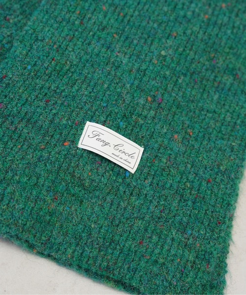 CPCM（シーピーシーエム）の「カラーネップニットマフラー（マフラー・メンズ・ブラック/ブルー/グリーン/ブラウン・FREE）」の8枚目の写真