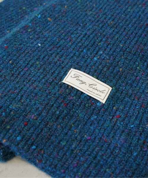 CPCM（シーピーシーエム）の「カラーネップニットマフラー（マフラー・メンズ・ブラック/ブルー/グリーン/ブラウン・FREE）」の10枚目の写真