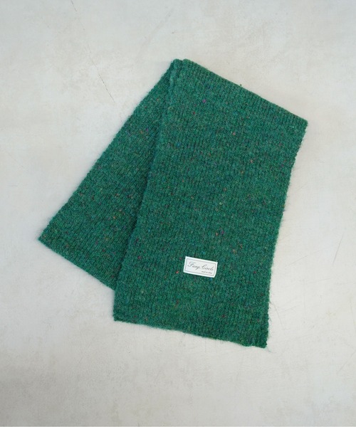 CPCM（シーピーシーエム）の「カラーネップニットマフラー（マフラー・メンズ・ブラック/ブルー/グリーン/ブラウン・FREE）」の15枚目の写真