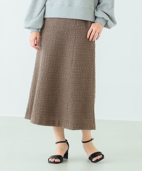 B:MING by BEAMS（ビーミングバイビームス）の「ツイード スカート（スカート・レディース・グリーン/ブラウン系その他4・MEDIUM/SMALL）」の9枚目の写真