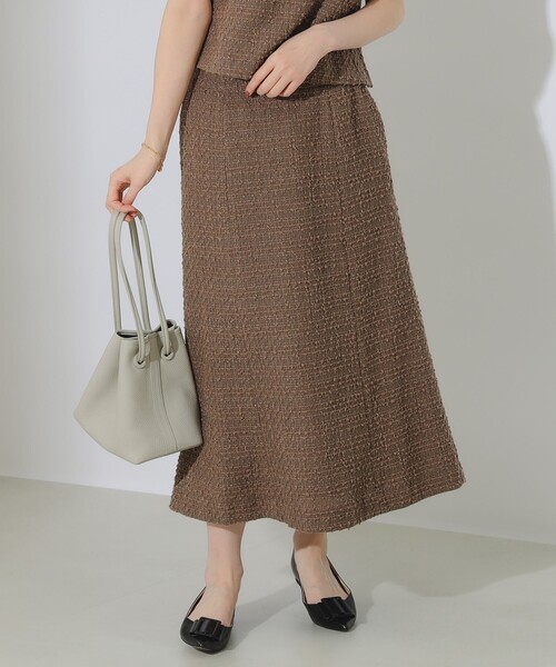 B:MING by BEAMS（ビーミングバイビームス）の「ツイード スカート（スカート・レディース・グリーン/ブラウン系その他4・MEDIUM/SMALL）」の17枚目の写真