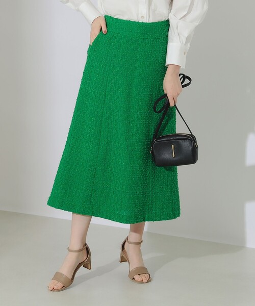 B:MING by BEAMS（ビーミングバイビームス）の「ツイード スカート（スカート・レディース・グリーン/ブラウン系その他4・MEDIUM/SMALL）」の13枚目の写真