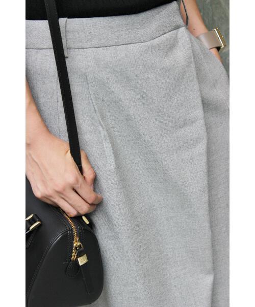IENA(イエナ)の「メランジ タックガウチョパンツ◆(その他パンツ・レディース・グレー系その他/グレー・40/34/36/38)」の19枚目の写真