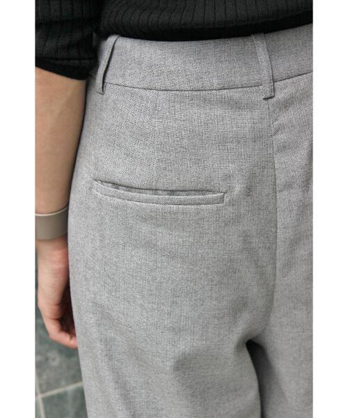 IENA(イエナ)の「メランジ タックガウチョパンツ◆(その他パンツ・レディース・グレー系その他/グレー・40/34/36/38)」の15枚目の写真