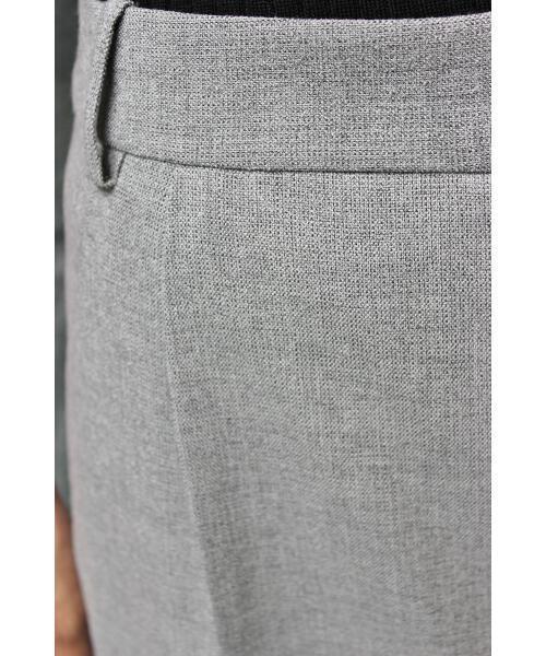 IENA(イエナ)の「メランジ タックガウチョパンツ◆(その他パンツ・レディース・グレー系その他/グレー・40/34/36/38)」の3枚目の写真